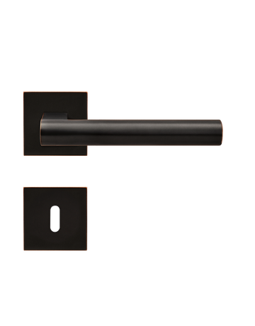 Bild Drücker-Rosettengarnitur Madeira EPL45Q BB Antik Bronze Optik TS 38-47mm PlanDesign - Plan Design-0