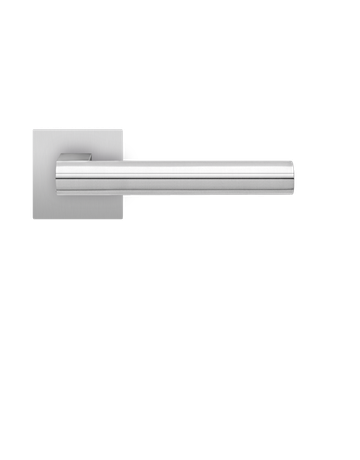 Bild Drücker-Rosettengarnitur Madeira EPL45Q OS Edelstahl matt TS 38-47mm PlanDesign - Plan Design-0