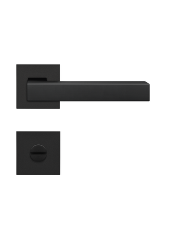 Bild Drücker-Rosettengarnitur Seattle EPL46Q BAD Kosmos schwarz TS 38-47mm PlanDesign - Plan Design-0