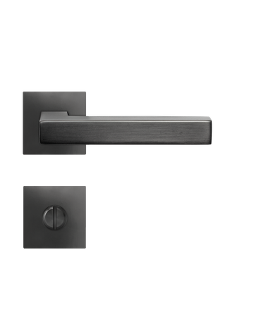 Bild Drücker-Rosettengarnitur Seattle EPL46Q BAD Titan grau TS 38-47mm PlanDesign - Plan Design-0