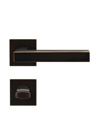 Bild Drücker-Rosettengarnitur Seattle EPL46Q BAD Antik Bronze Optik TS 38-48mm PlanDesign - Plan Design-2