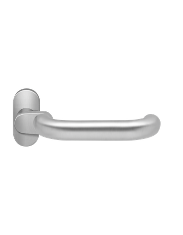 Bild Rahmendrücker Kreta XL ER17RMGF gekrö. FS 9mm für Standflügel Edelstahl matt - Karcher Design-0