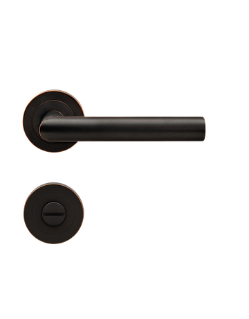 Bild Drücker-Rosettengarnitur Rhodos ER28 BAD Antik Bronze TS 39-45mm - Karcher Design-0