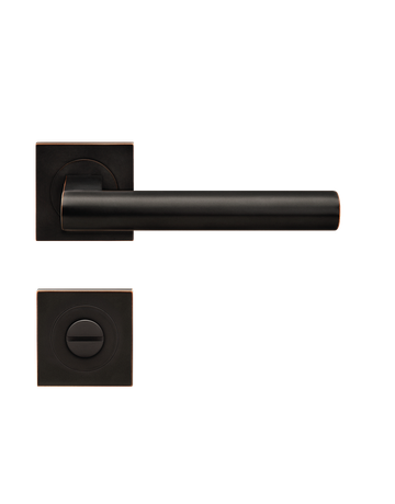 Bild Drücker-Rosettengarnitur Madeira ER45Q BAD Antik Bronze Optik TS 38-48mm - Karcher Design-0
