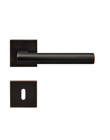 Bild Drücker-Rosettengarnitur Madeira ER45Q BB Antik Bronze Optik TS 38-48mm - Karcher Design-0