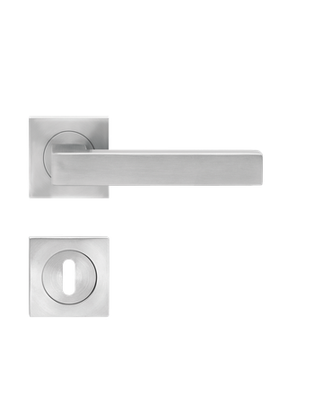 Bild Drücker-Rosettengarnitur Seattle ER46Q BB Edelstahl matt TS 39-48mm - Karcher Design-0