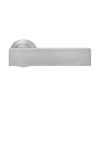 Bild Drücker-Rosettengarnitur Milano ER52 OS ohne Schlüsselrosette Edelstahl matt TS 38-48mm - Karcher Design-0