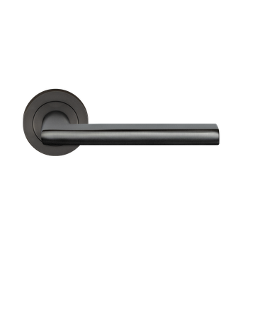 Bild Drücker-Rosettengarnitur Montana ER54OS ohne Schlüsselrosette Titan grau - Karcher Design-0