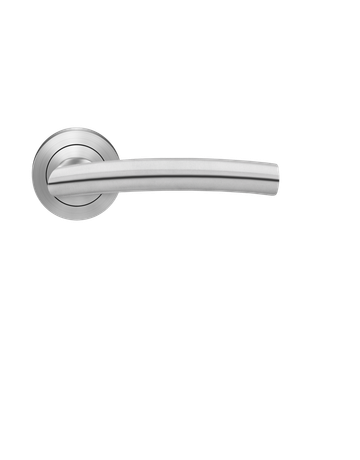 Bild Drücker-Rosettengarnitur Madrid ER56 OS ohne Schlüsselrosette Edelstahl matt TS 38-48mm - Karcher Design-0