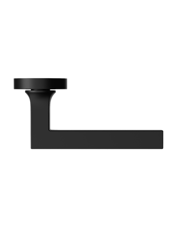 Bild Drücker-Rosettengarnitur Soho ER57 BB Kosmos schwarz TS 38-48mm - Karcher Design-1