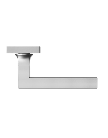Bild Drücker-Rosettengarnitur Soho ER57Q OS ohne Schlüsselrosette Edelstahl matt TS 38-48mm - Karcher Design-1