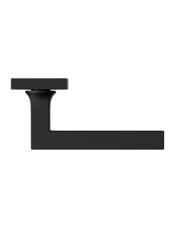 Bild Drücker-Rosettengarnitur Soho ER57Q BB Kosmos schwarz TS 38-48mm - Karcher Design-1