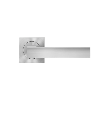 Bild Drücker-Rosettengarnitur Venedig ER61Q 0S Edelstahl matt - Karcher Design-0