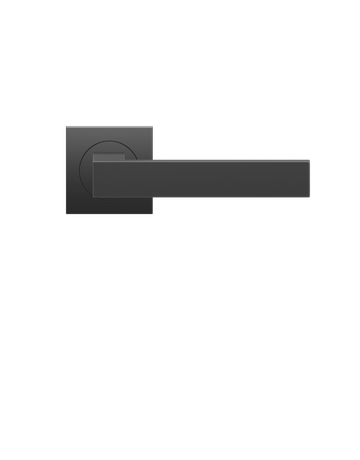 Bild Drücker-Rosettengarnitur Venedig ER61Q 0S Kosmos schwarz - Karcher Design-0