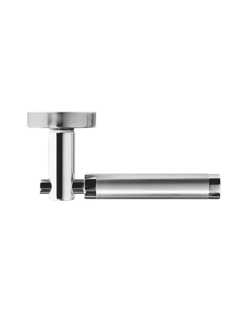 Bild Drückerhalbgrt.NewYork ER65 BAD Edelstahl poliert /matt - Karcher Design-1