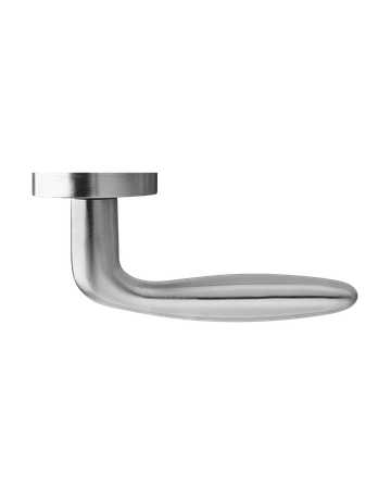 Bild Drücker-Rosettengarnitur Korfu ER/FS 24 PZ FS 9mm Edelstahl matt TS 38-48mm - Karcher Design-1