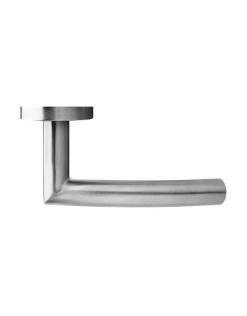 Bild Drücker-Rosettengarnitur Korsika ER/FS 30 PZ FS 9mm Edelstahl matt TS 38-48mm - Karcher Design-1