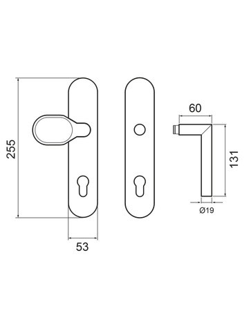 Bild Schutzwechselgrt ESG28 675A PZ 92mm Kl. 2 Kosmos schwarz TS 38-64mm - Karcher Design-1