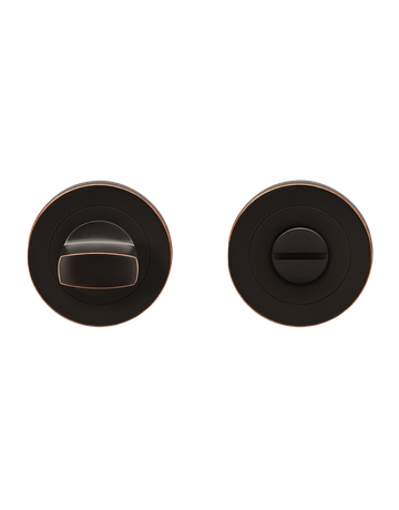 Bild Badverriegelung EZ1332 BAD 8mm Stift Ring kantig Antik Bronze Optik - Karcher Design-0