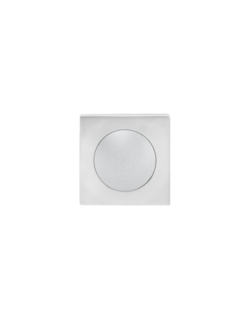 Bild Blindrosette EZ1340 BL Blind quadr. Edelstahl matt - Karcher Design-0