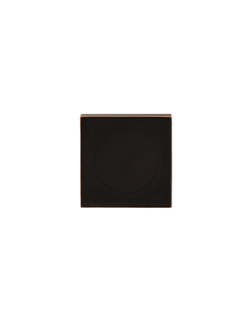 Bild Blindrosette EZ1340 BL Blind quadr. Antik Bronze Optik - Karcher Design-0