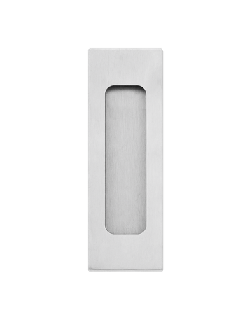 Bild Schiebetürmuschel EZ1603Q ungelocht Edelstahl matt - Karcher Design-0
