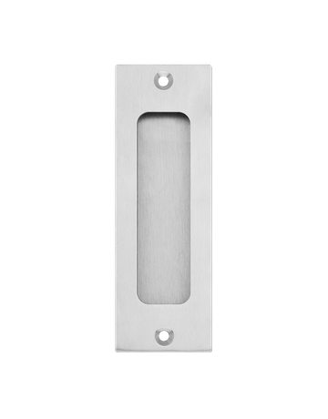 Bild Schiebetürmuschel EZ1703Q ungelocht Edelstahl matt - Karcher Design-0