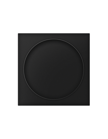 Bild Schiebetürmuschel EZ1704Q ungelocht Kosmos schwarz - Karcher Design-0