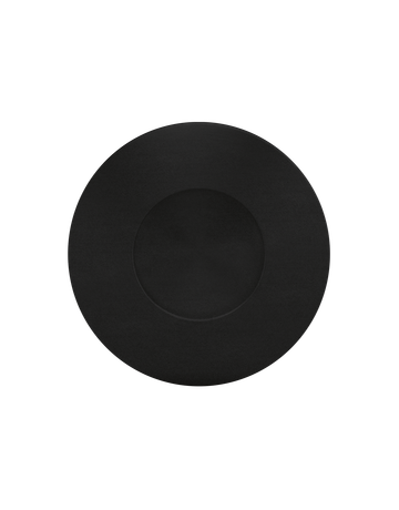 Bild Schiebetürmuschel EZ1706 GS ungelocht rund Kosmos schwarz - Karcher Design-0