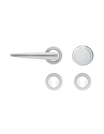 Bild Wechselgarnitur Denver R230 WGL Chrom/Chrommatt TS 38-48mm - Karcher Design-0