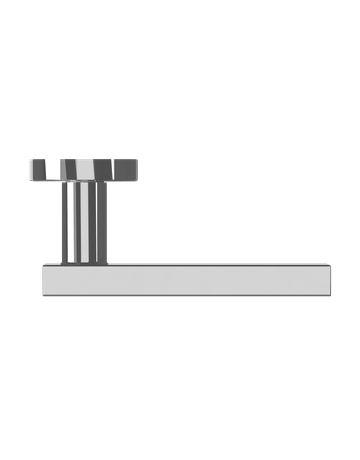 Bild Drücker-Rosettengarnitur Torino R53Y BB Chrom TS 38-48mm - Karcher Design-1