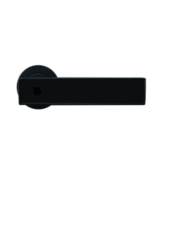 Bild Griffgrt. Torino R53Y S9 Kosmos schwarz mit Drückerrosette /o.Schl.Rosette - KD Comfort-0