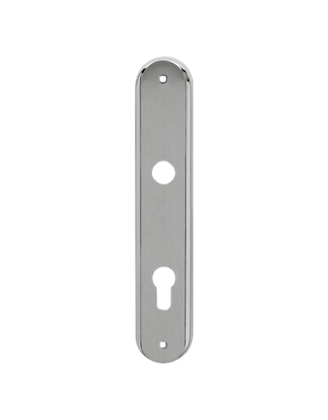 Bild Renovierungslangschild RL PZ 92 mm Chrom/Nickelmatt - Karcher Design-0
