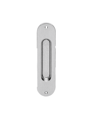 Bild Schiebetürmuschel Z1702 ungelocht Chrommatt - Karcher Design-0