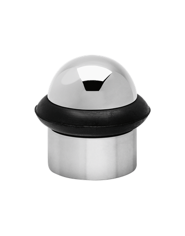 Bild Türstopper Z1925 halbrund Chrom - Karcher Design-0