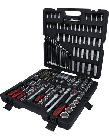Bild Steckschlüssel-Garnitur 1/4""+3/8""+1/2" " 216-teilig KS Tools-1