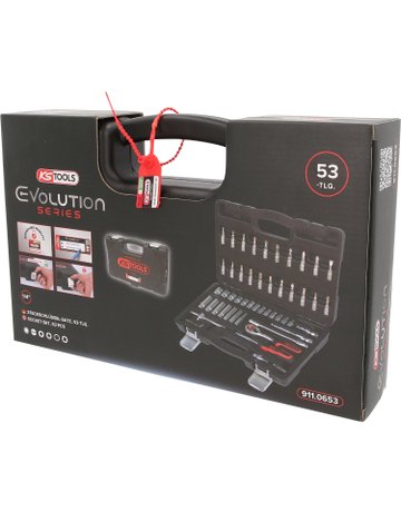 Bild Steckschlüssel-Satz 1/4" 53-teilig KS Tools-5