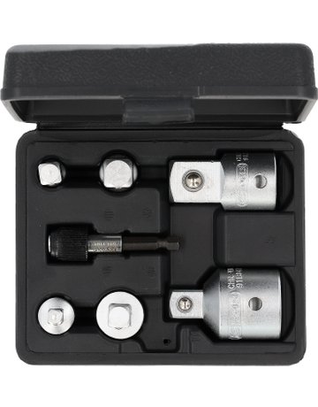 Bild Vergrößerungsstück-/ Reduzierstück-Satz 1/4"" - 3/4"" 7-teilig KS Tools-1
