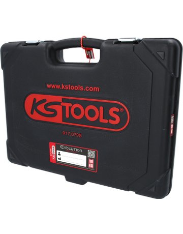 Bild Steckschlüssel-Satz 1/4"+3/8"+1/2" 195-teiligKS Tools-5