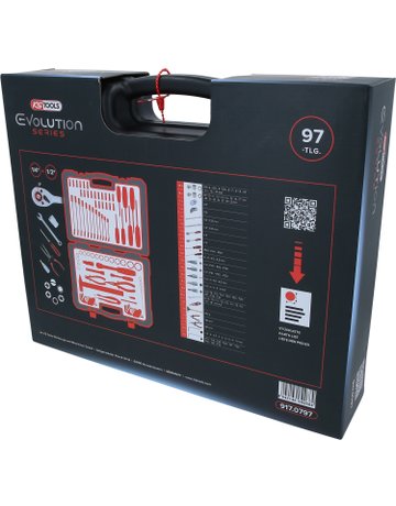 Bild Werkzeugsortiment Universal 97-teilig im Kunststoffkoffer KS Tools-5