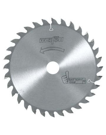 Sägeblatt-HM 185 x 1,2/1,8 x 20 mm, Z?32, WZ, Battery ideal, für Längs- und Querschnitte in Holz