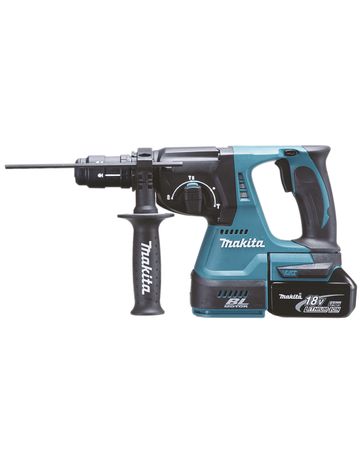 Akku-Kombihammer für SDS-PLUS 18 V 5,0 Ah - Makita