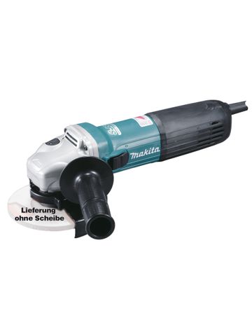 Makita Winkelschleifer 125 mm, 1.400 W ohne Superflansch