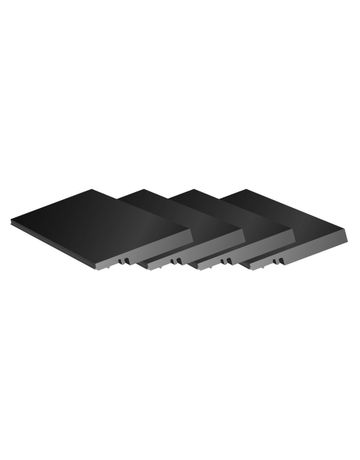 Dichtprofil F-Click EPDM,120mm,schwarz - Planet