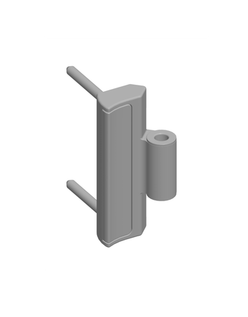 Bild Faltschiebetür-Flügellager, Patio Fold, Gr. 20, DL-R, Aluminium, silber, pulverbeschichtet - Roto-1