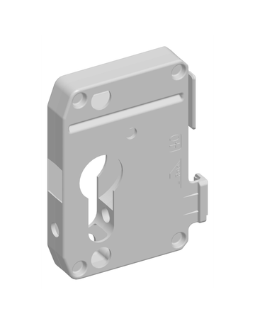 Bild Drehkipp-Getriebeschlosskasten, für Getriebestulp, D 40mm, NX, Stahl RotoSil-1