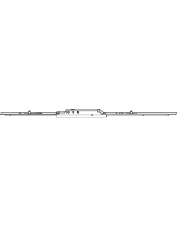 Bild DK-Schlagleistengetriebe, NT, mehrteilig, D-6mm, VK7, L600mm, verzinkt - Roto-0