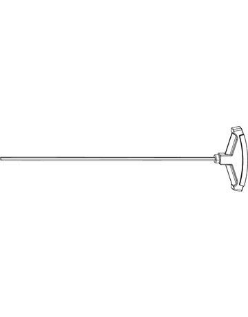 Bild PIN INNENSECHSKANTSCHLÜSSEL SW4 400 - Roto-0