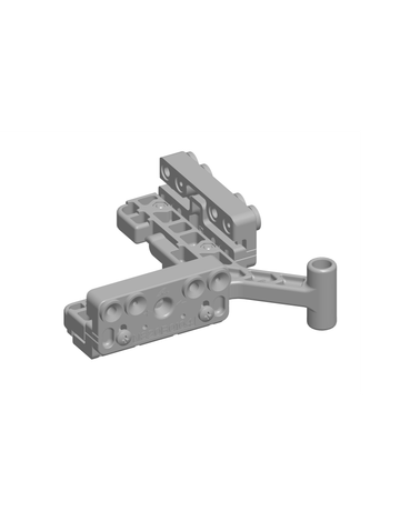 Bild Drehkipp-Bohrlehre, für Eckband K6/130, NT, DIN Links-Rechts, Stahl, verzinkt - Roto-1