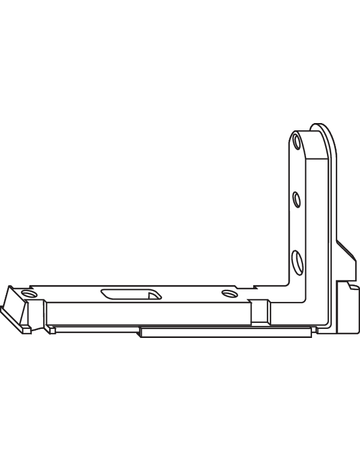Bild Eckband, NT Designo, verstellbar, DIN Rechts, Stahl, verzinkt - Roto-0